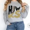 Hustle And Heart NC Lightning Bolt Designs Hawks Black/Gold Lightning Bolt Graphic Tee