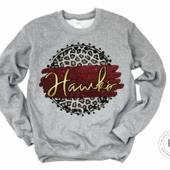 Hustle & Heart NC Hawks Maroon And Gold