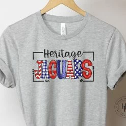 Hustle & Heart NC Heritage Jaguars Doodle Graphic Tee