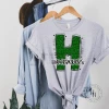 Hustle & Heart NC Highlanders Green Glitter Varsity Doodle