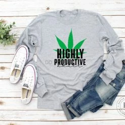 Hustle & Heart NC Highly Productive Adult Graphic Tee