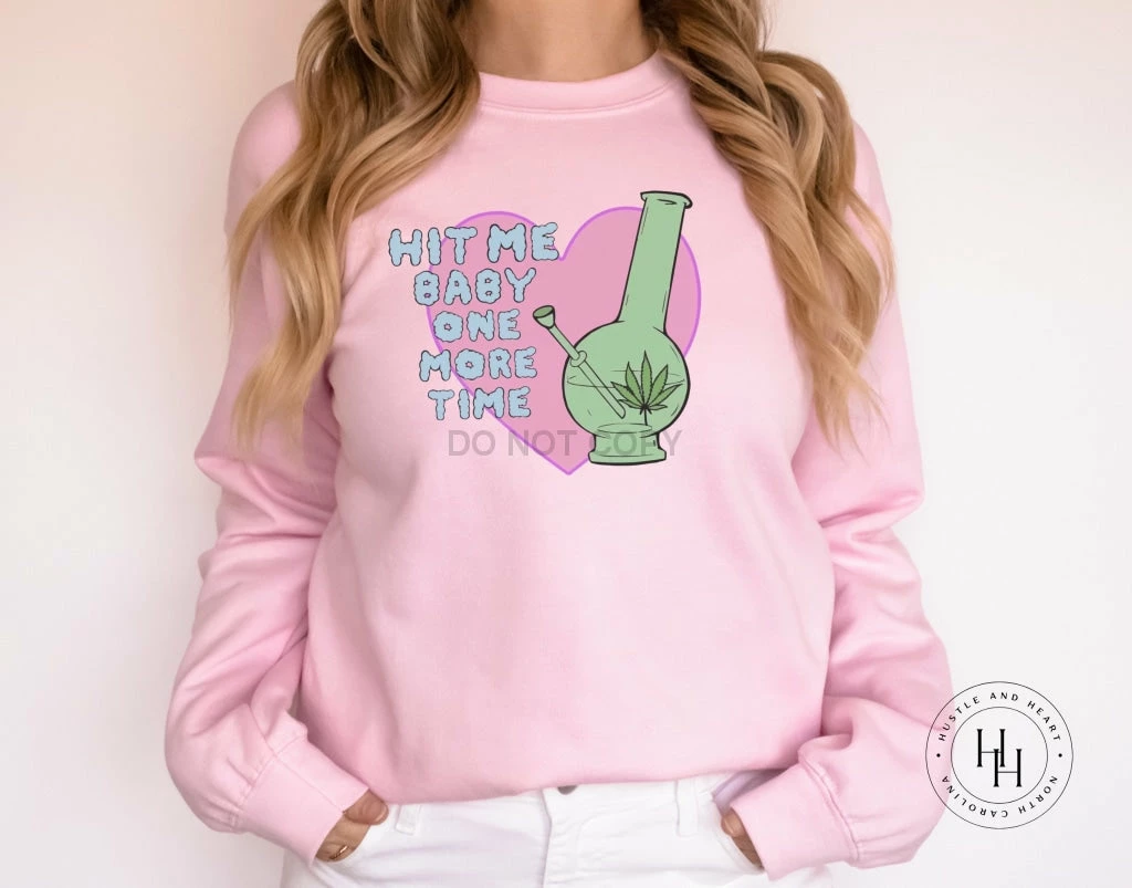 Hustle & Heart NC Hit Me Baby One More Time Vase 420 & Cannabis