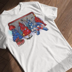 Hustle & Heart NC Hockey Christmas Tree - SUBLIMATION TRANSFER Transfers