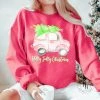 Hustle & Heart NC Holly Jolly Christmas Graphic Tee