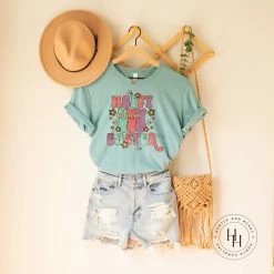 Hustle & Heart NC Hoppy Easter Retro Graphic Tee