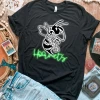 Hustle & Heart NC Hornets Green Neon Mascot Graphic Tee