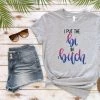 Hustle And Heart NC I Put The Bi In Bitch Pride Graphic Tee LGBTQIA+ Pride/Equality