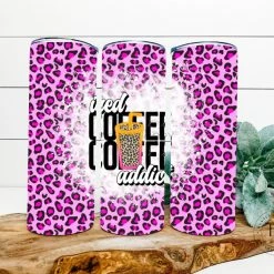 Hustle & Heart NC Iced Coffee Addict Completed 20oz Skinny Tumbler Tumbler Of The Week