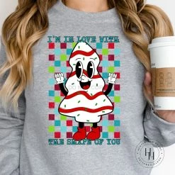 Hustle & Heart NC Christmas I’m In Love With The Shape Of You Graphic Tee