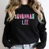 Hustle And Heart NC Savannah Lee Colorful Graphic Tee Colorful Block Mascots