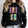Hustle And Heart NC Irish Colorful Graphic Tee