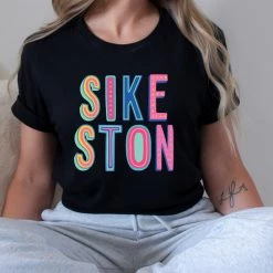 Hustle And Heart NC Sikeston Colorful Graphic Tee
