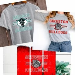 Hustle & Heart NC Custom Mascot Tee And Tumbler Design Repeating Mascot Designs