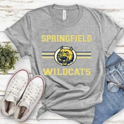 Hustle & Heart NC Mascot Pride Springfield Wildcats
