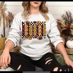 Hustle And Heart NC Stacked Mascot Designs Washington Retro Stacked Mascot Graphic Tee