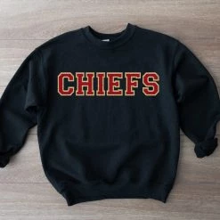 Hustle & Heart NC Chiefs Faux Patch