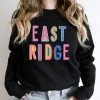 Hustle And Heart NC East Ridge Colorful Graphic Tee