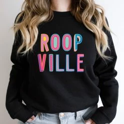 Hustle And Heart NC Roopville Colorful Graphic Tee