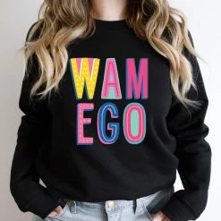 Hustle And Heart NC Wamego Colorful Graphic Tee Colorful Block Mascots