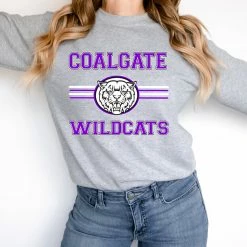 Hustle & Heart NC Coalgate Wildcats Mascot Pride