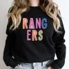 Hustle And Heart NC Rangers Colorful Graphic Tee