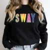 Hustle And Heart NC Colorful Block Mascots Sway Colorful Graphic Tee