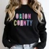 Hustle And Heart NC Obion Country Colorful Graphic Tee