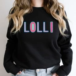 Hustle And Heart NC Lolli Colorful Graphic Tee