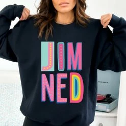 Hustle And Heart NC Jim Ned Graphic Tee