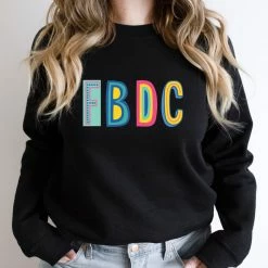 Hustle And Heart NC Colorful Block Mascots FBDC Colorful Graphic Tee