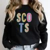Hustle And Heart NC Scots Colorful Graphic Tee