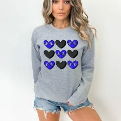 Hustle & Heart NC Racers Conversation Heart Graphic Tee