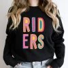 Hustle And Heart NC Riders Colorful Graphic Tee