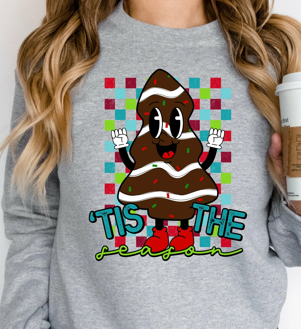 Hustle & Heart NC Christmas Itβs The Season Graphic Tee