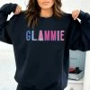 Hustle And Heart NC Glammie Colorful Graphic Tee