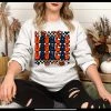 Hustle And Heart NC Stacked Mascot Designs Broncos Retro Stacked Mascot Graphic Tee