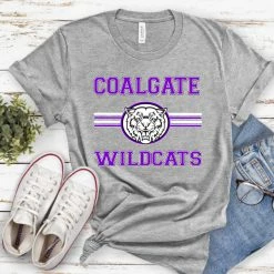 Hustle & Heart NC Coalgate Wildcats Mascot Pride
