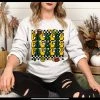 Hustle And Heart NC Packers Retro Stacked Mascot Graphic Tee