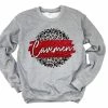 Hustle & Heart NC Cavemen White Font