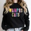 Hustle And Heart NC Wampus Cats Colorful Graphic Tee