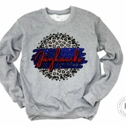 Hustle & Heart NC Jayhawks Blue/Red