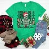 Hustle & Heart NC Christmas Jingle Bell Graphic Tee