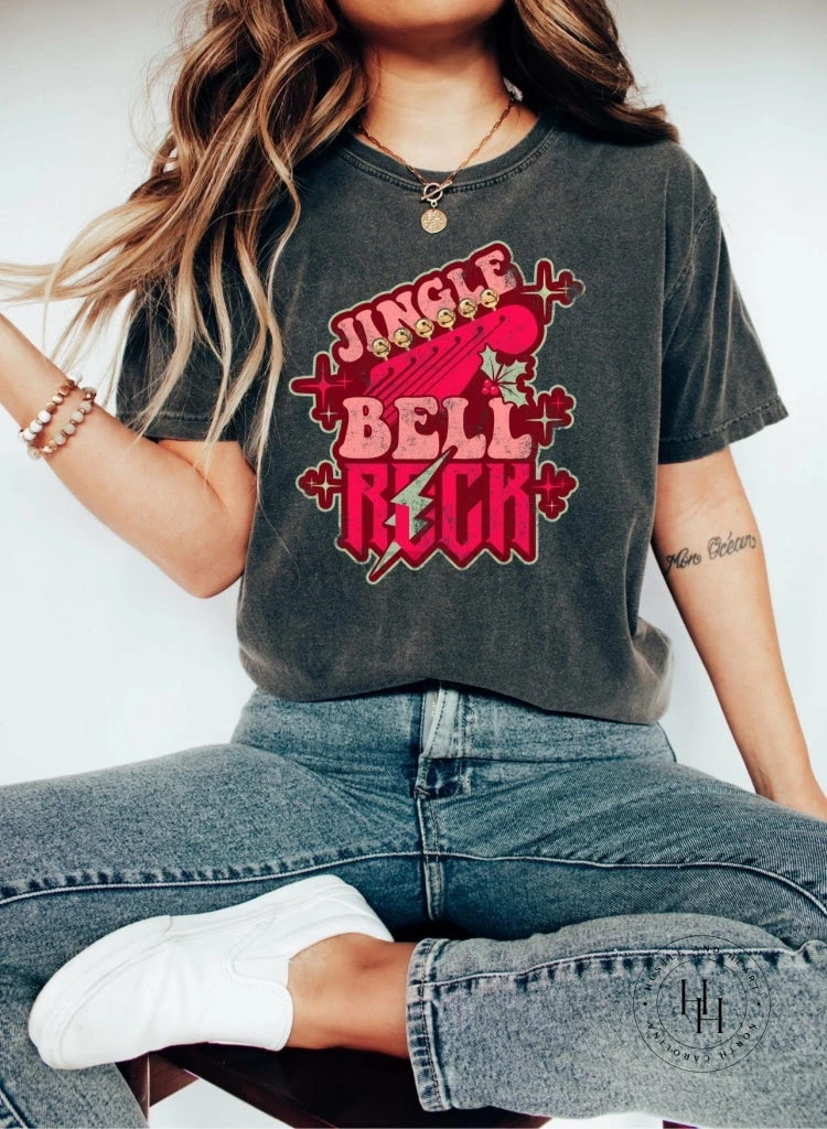 Hustle & Heart NC Jingle Bell Rock Graphic Tee