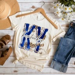 Hustle & Heart NC Mascot Pride KY Kentucky Blue