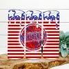 Hustle & Heart NC Land Of The Free Merica Completed 20oz Skinny Tumbler Tumbler Of The Week