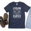 Hustle And Heart NC Leveling Up Graphic Tee Father's Day