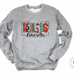 Hustle & Heart NC Lincoln Railers Doodle Graphic Tee School Doodle Designs