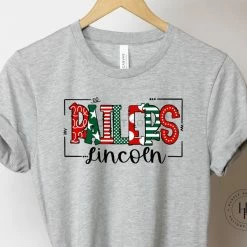 Hustle & Heart NC Lincoln Railers Doodle Graphic Tee School Doodle Designs