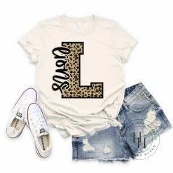 Hustle & Heart NC Lions Leopard Team Mascot Screenprint Transfer Transfers