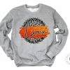 Hustle & Heart NC Lions Orange/Black With White Outline